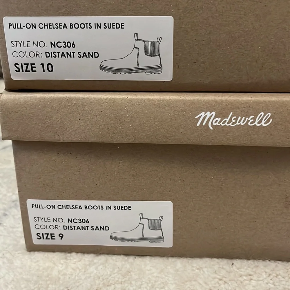 Madewell pull on Chelsea boot in suede - Picture 9 of 10